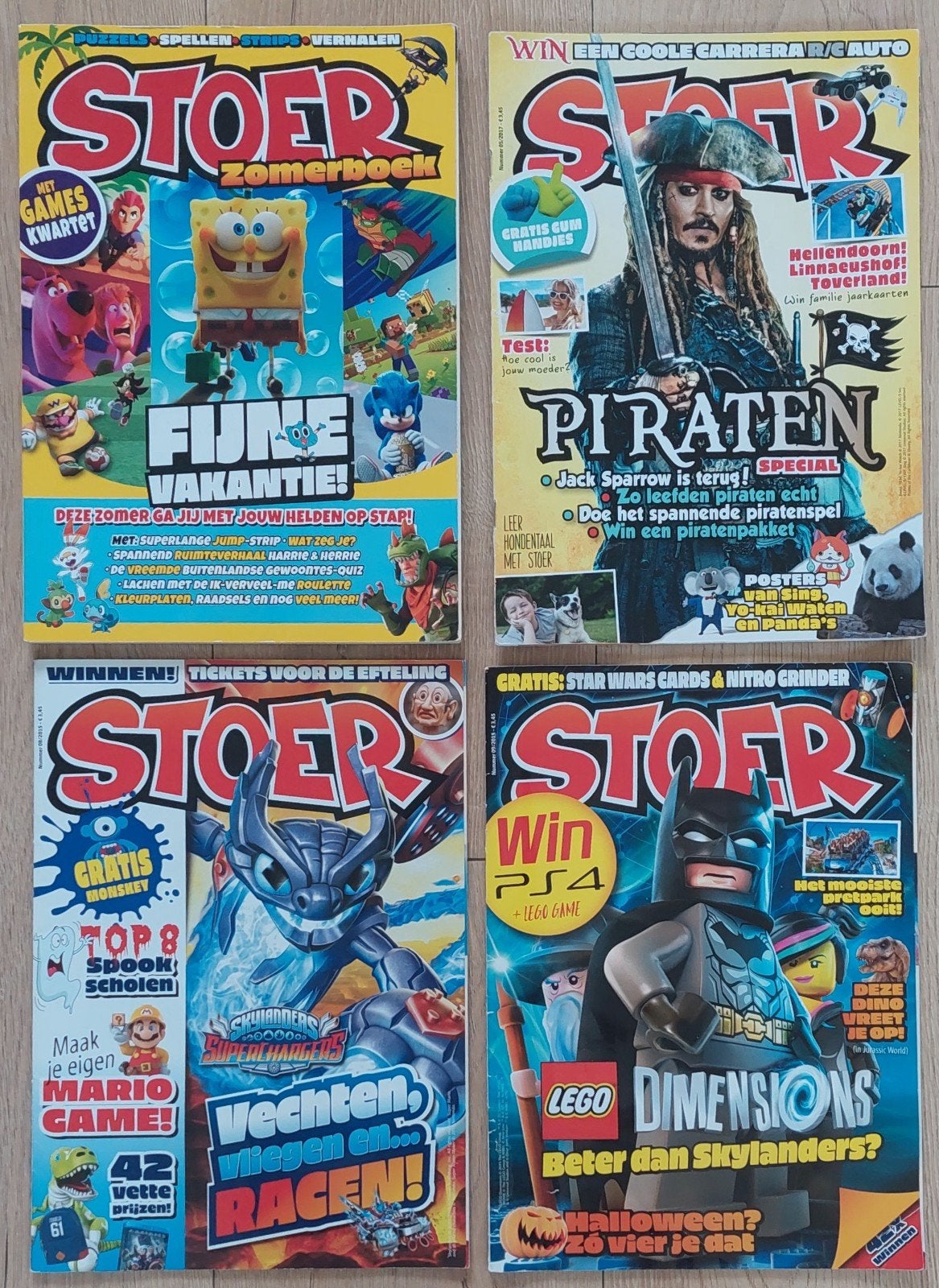 Zomerpakket 1 Stoer vakantie boek + 3 Stoer tijdschriften ., Ophalen of Verzenden, Zo goed als nieuw, Overige typen