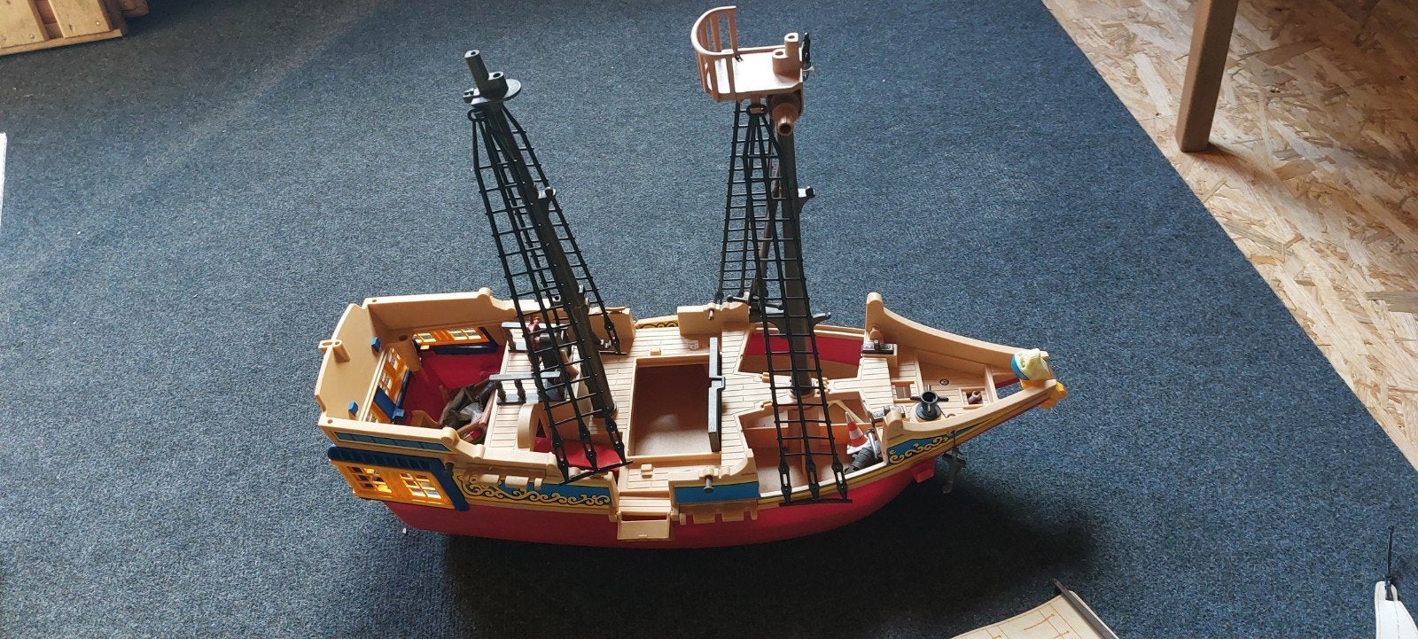 Grote partij Playmobil: piratenschip, camper en meer!, Gebruikt, Losse onderdelen, Overige typen, Ophalen of Verzenden