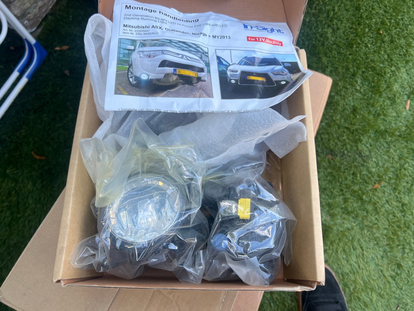 Complete mistlampen set Mitsubishi Outlander ASX, Ophalen, Nieuw, Mitsubishi