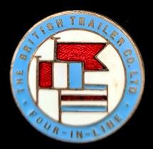 British Trailer broche, Verzenden, Nieuw, Transport, Speldje of Pin