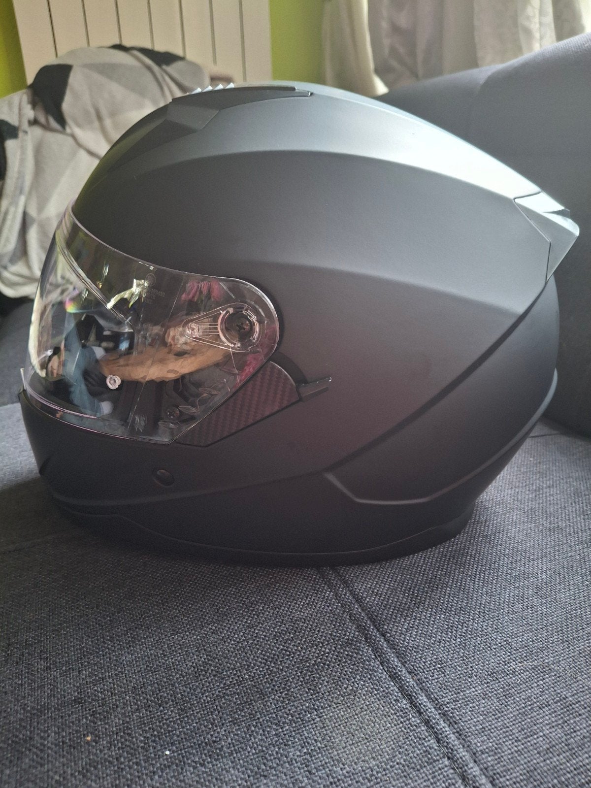 VINZ integraalhelm Mat Zwart XL, Overige merken, XL, Ophalen of Verzenden, Nieuw zonder kaartje