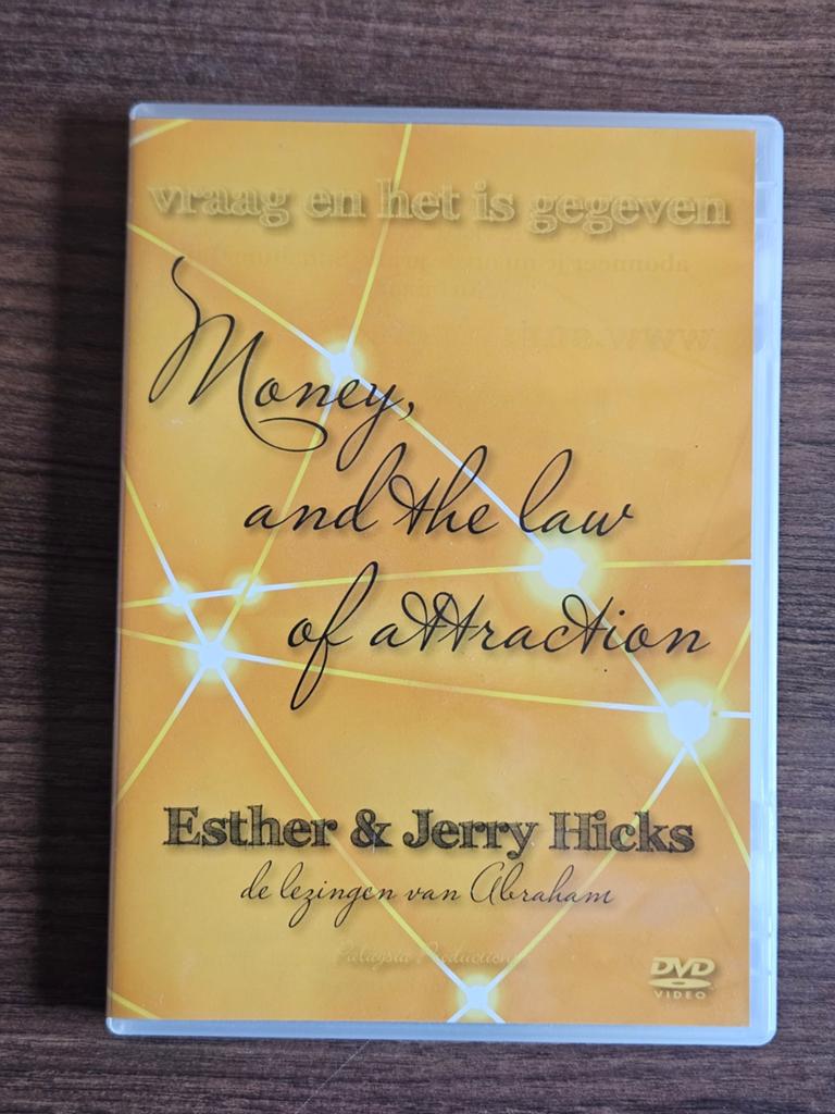 DVD Money and the law of attraction Esther & Jerry Hicks, Alle leeftijden, Ophalen of Verzenden, Gebruikt