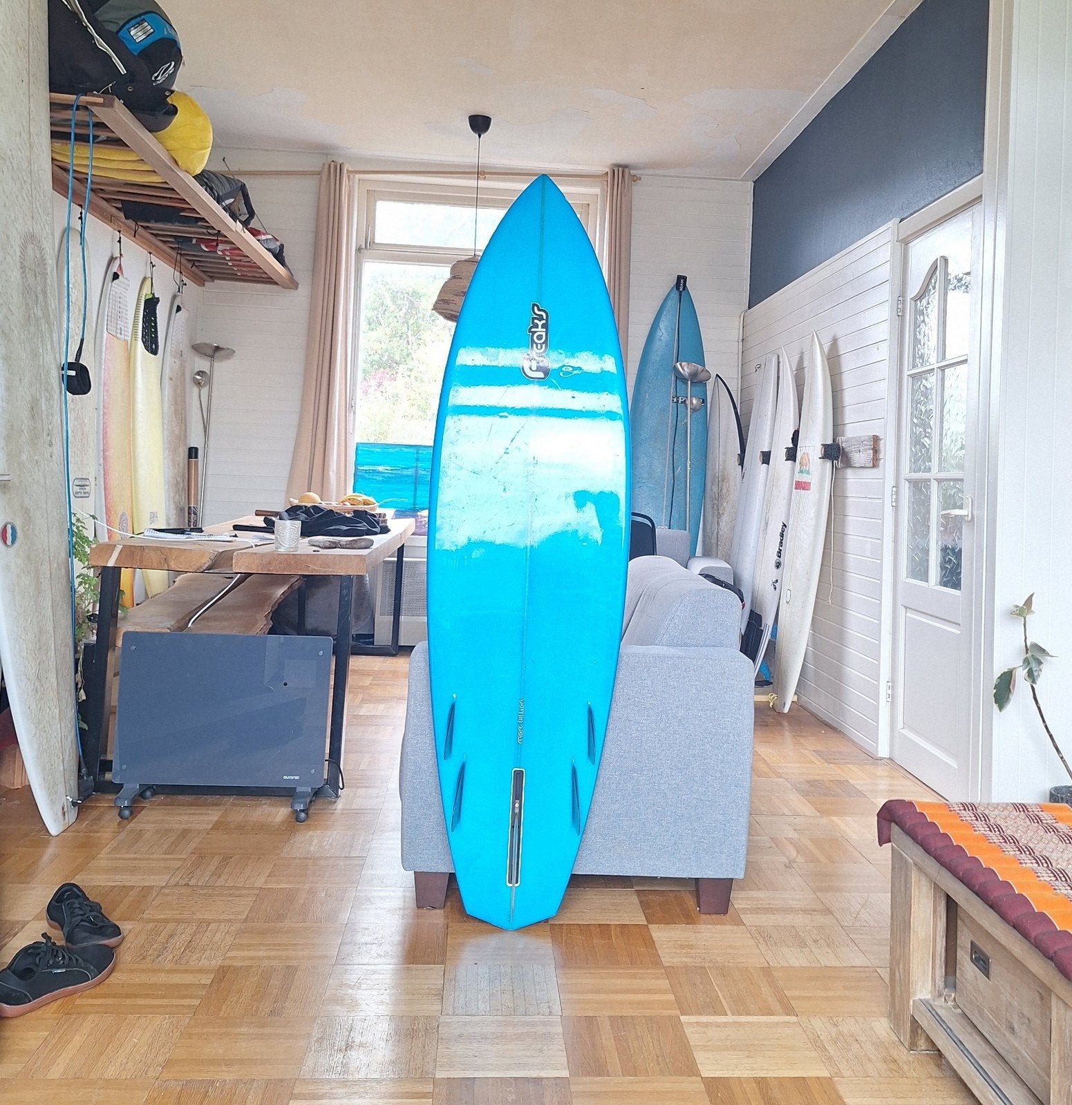 Foto 3 van Surfboard/surfplank Freaks diamond tail 6'2