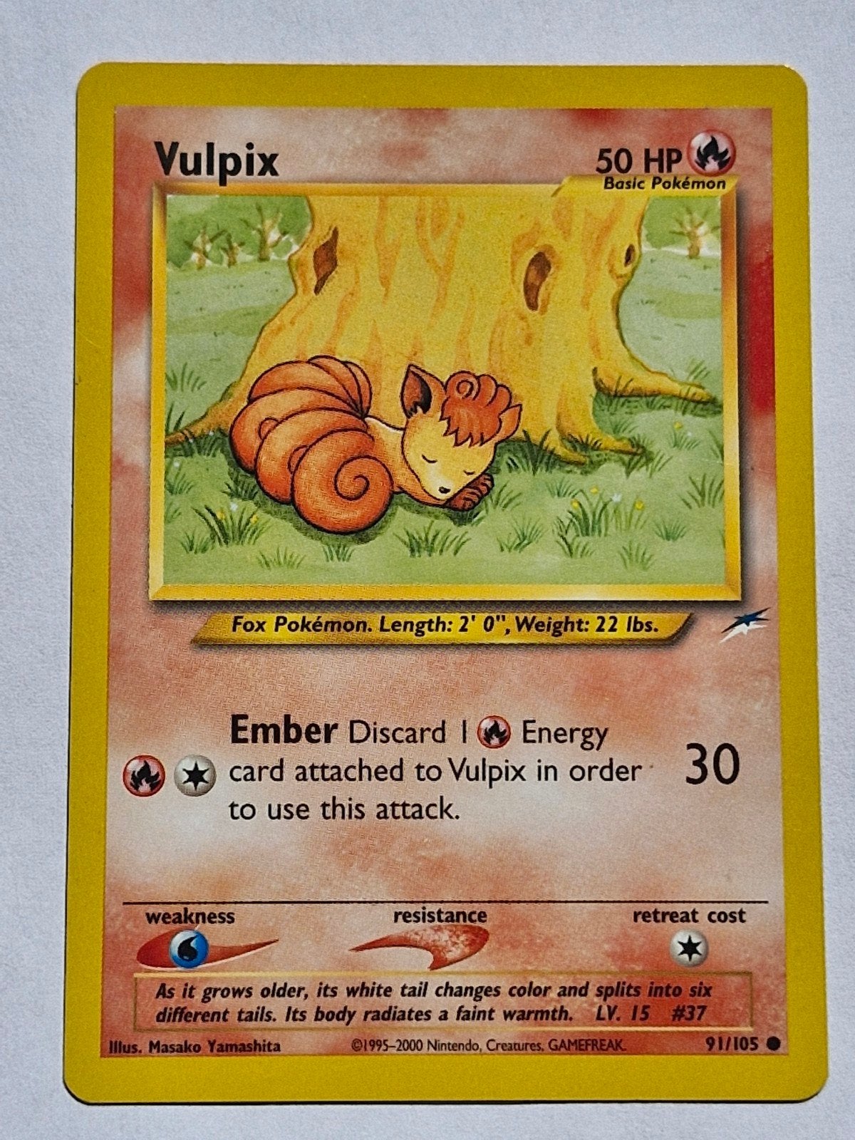 Vulpix #91/105, Ophalen of Verzenden
