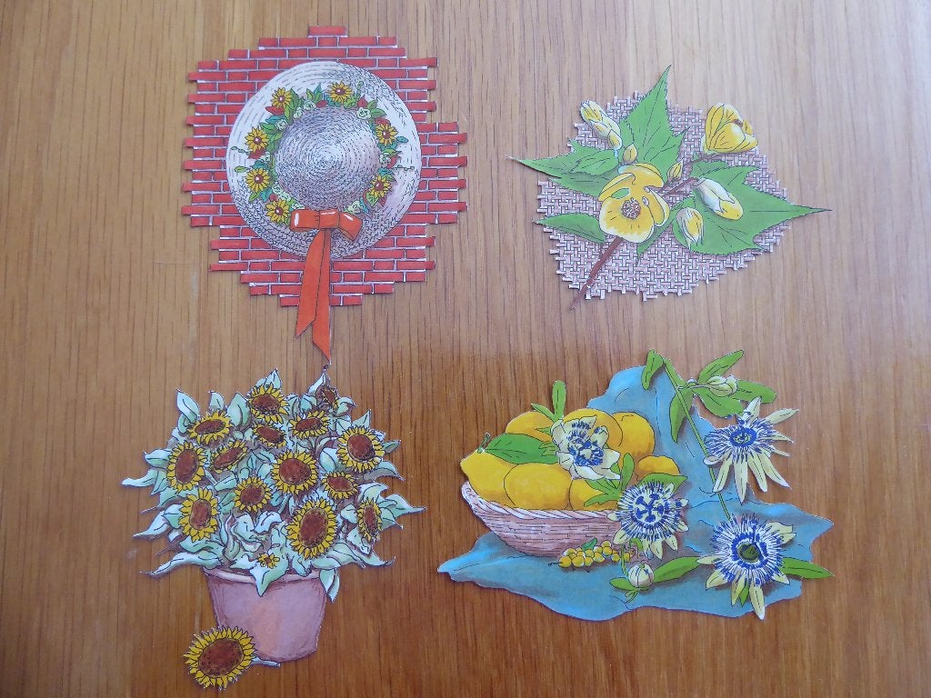 nr. 1026 - set plaatjes, Hobby en Vrije tijd, Ophalen of Verzenden, Nieuw, Overige thema's, Knipvel
