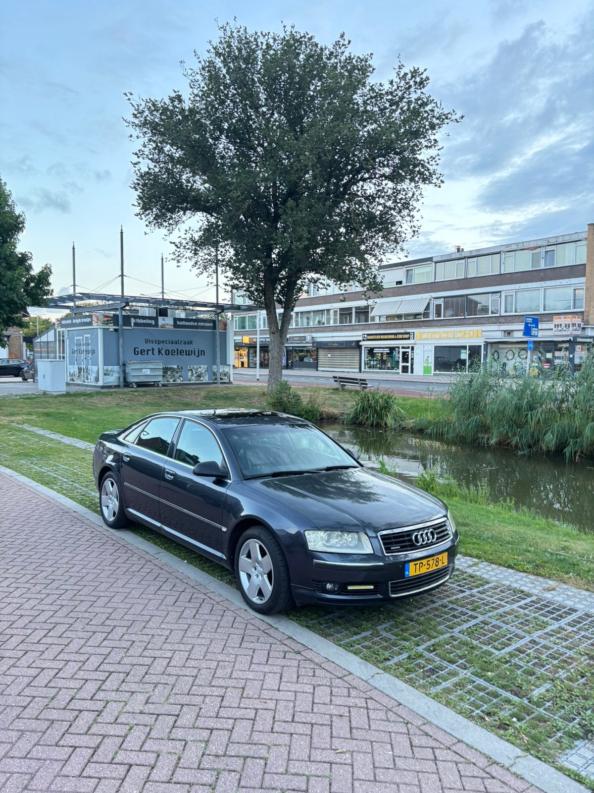Audi A8 2003, Automaat, Blauw, Vierwielaandrijving, Particulier