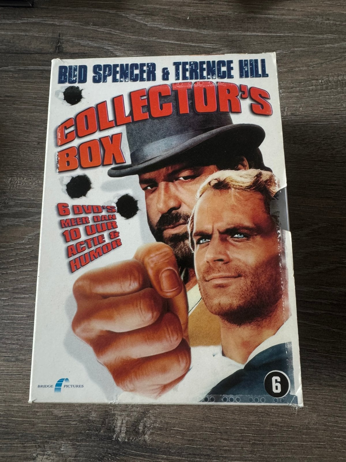 Bud Spencer & Terence Hill Collector's Box (6 DVD's), Cd's en Dvd's, Actiekomedie, Boxset, Ophalen of Verzenden, Zo goed als nieuw