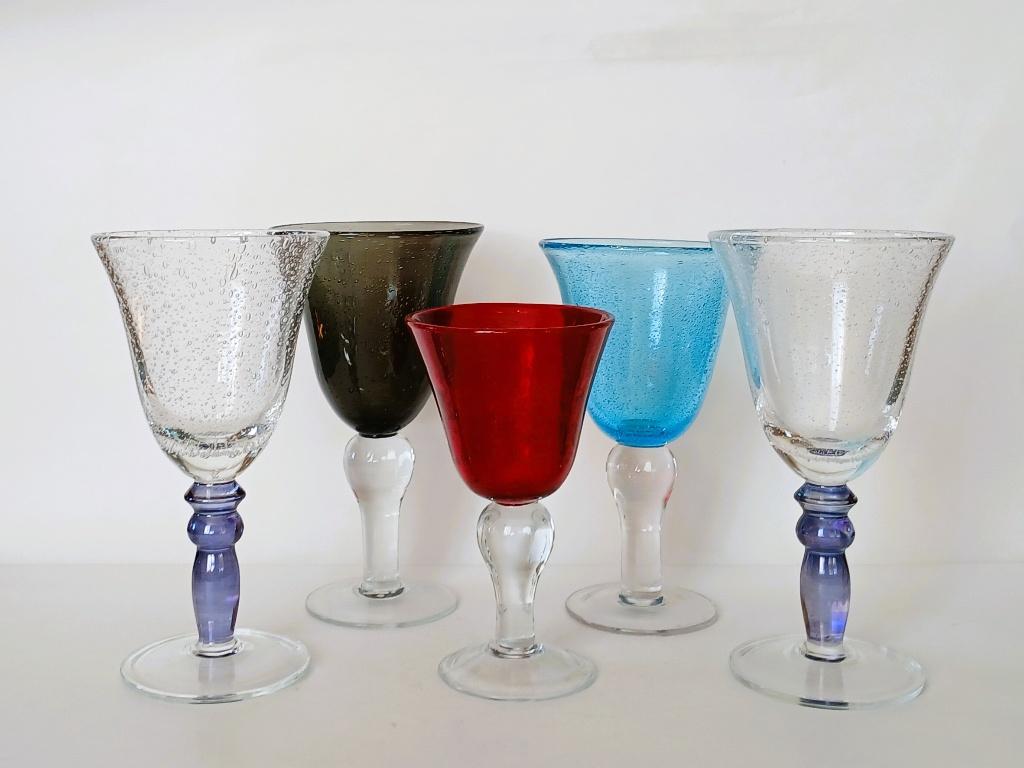 Kelkglas (5) Artglass, Ophalen of Verzenden
