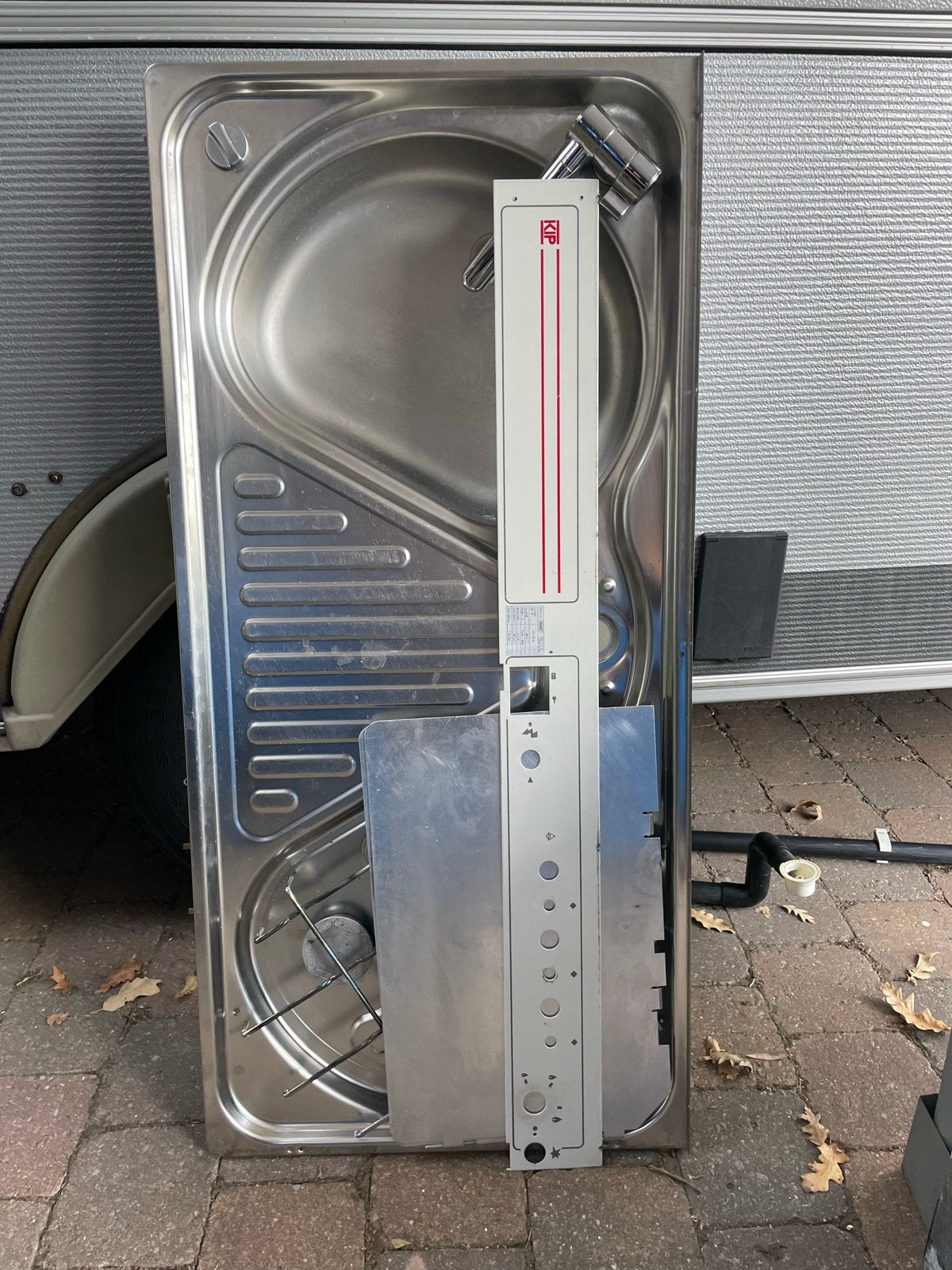Electrolux koelkast, spoelbak en gasfornuis Kip Kompakt, Caravans en Kamperen, Ophalen of Verzenden, Gebruikt