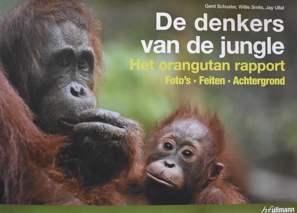 Schuster: De denkers van de jungle - Het Orangutan Rapport, Ophalen of Verzenden, Zo goed als nieuw, Natuur algemeen