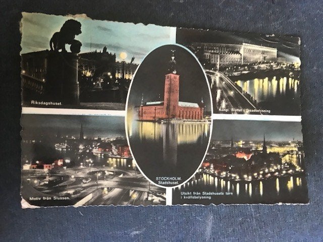 Stockholm.  Zweden, Verzamelen, Ophalen of Verzenden, Voor 1920, Gelopen, Frankrijk
