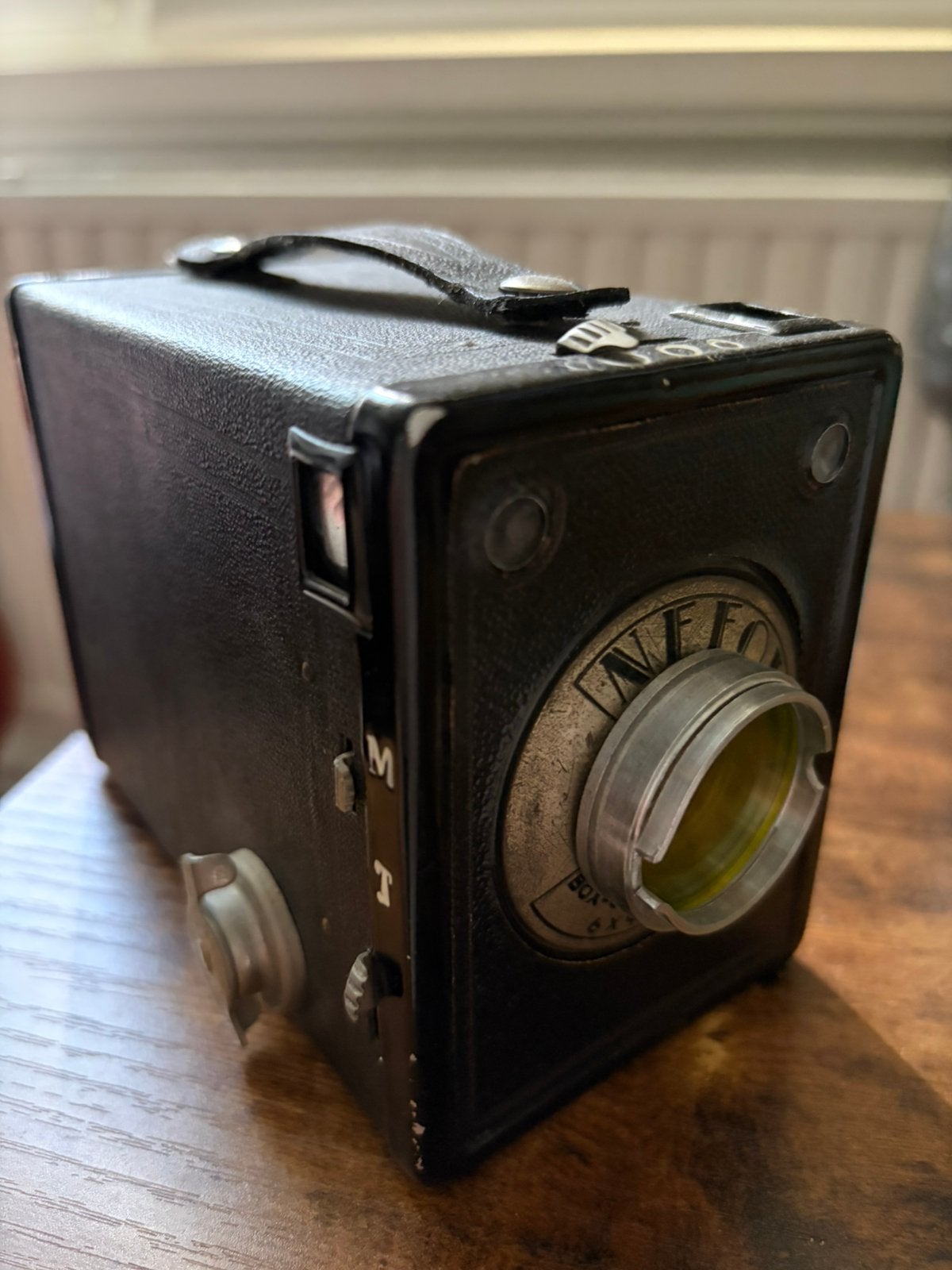 Nefox Box camera, Ophalen, Fototoestel