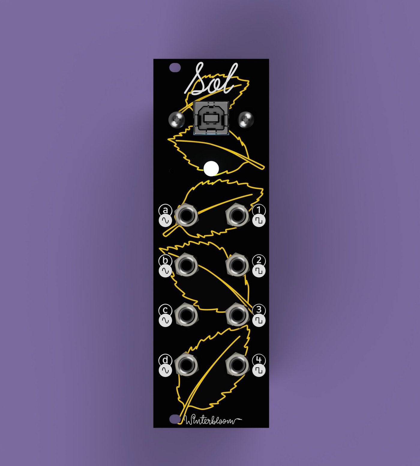 Winterbloom Sol programmeerbare eurorack USB-interface, Ophalen of Verzenden, Zo goed als nieuw