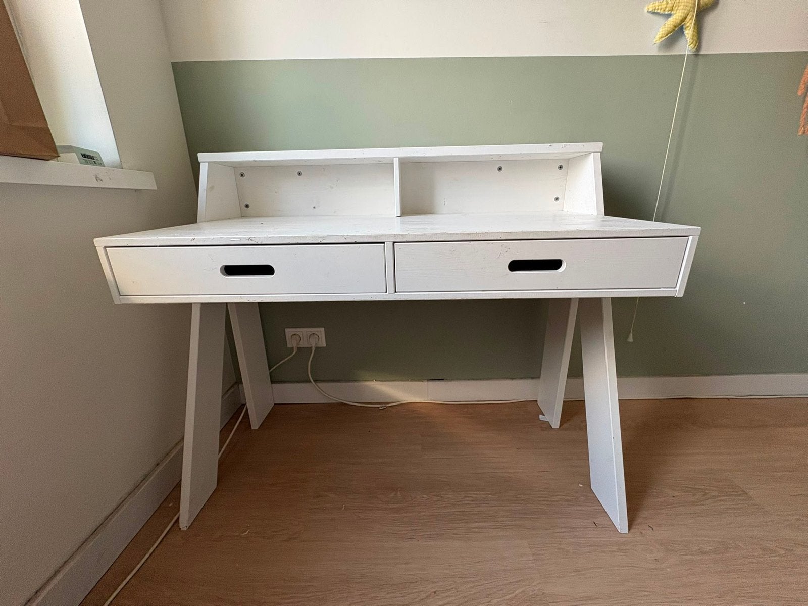 Woood grenen bureau met lades, Huis en Inrichting, Ophalen, Gebruikt, Kinderbureau, Overige merken