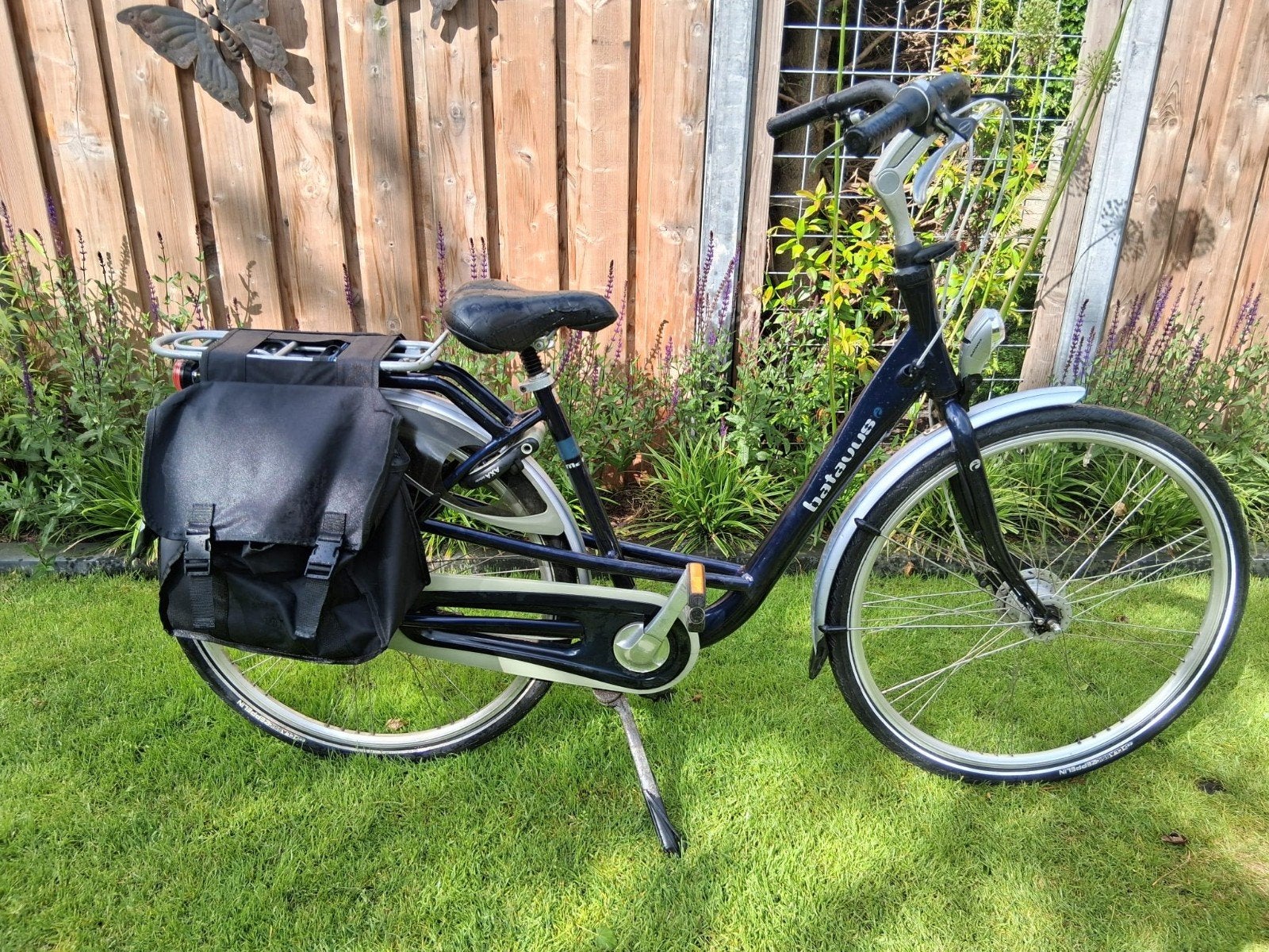Batavus Mambo donkerblauw mamafiets, Fietsen en Brommers, Fietsen | Dames | Damesfietsen, Ophalen, Gebruikt, Versnellingen, Batavus