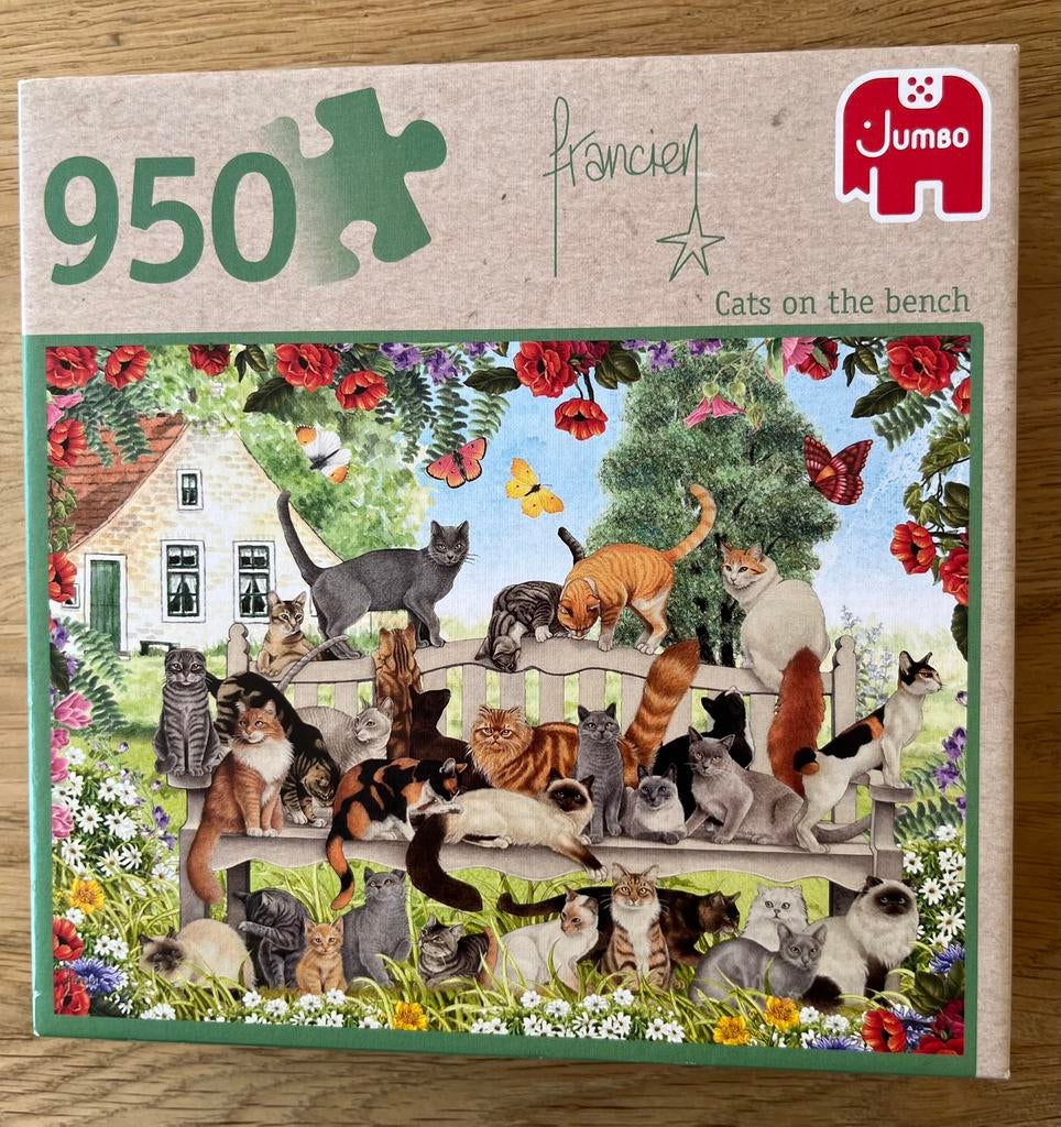 Puzzel Francien 950 stukjes, Ophalen of Verzenden, 500 t/m 1500 stukjes, Zo goed als nieuw, Legpuzzel