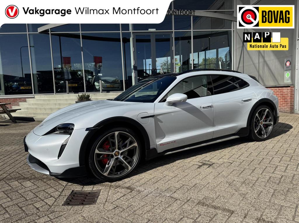 Porsche Taycan Cross Turismo 4 S 93 kWh 572 PK|Btw Auto!|IJs, Auto's, Porsche, Automaat, Leder en Stof, 93 kWh, Vierwielaandrijving