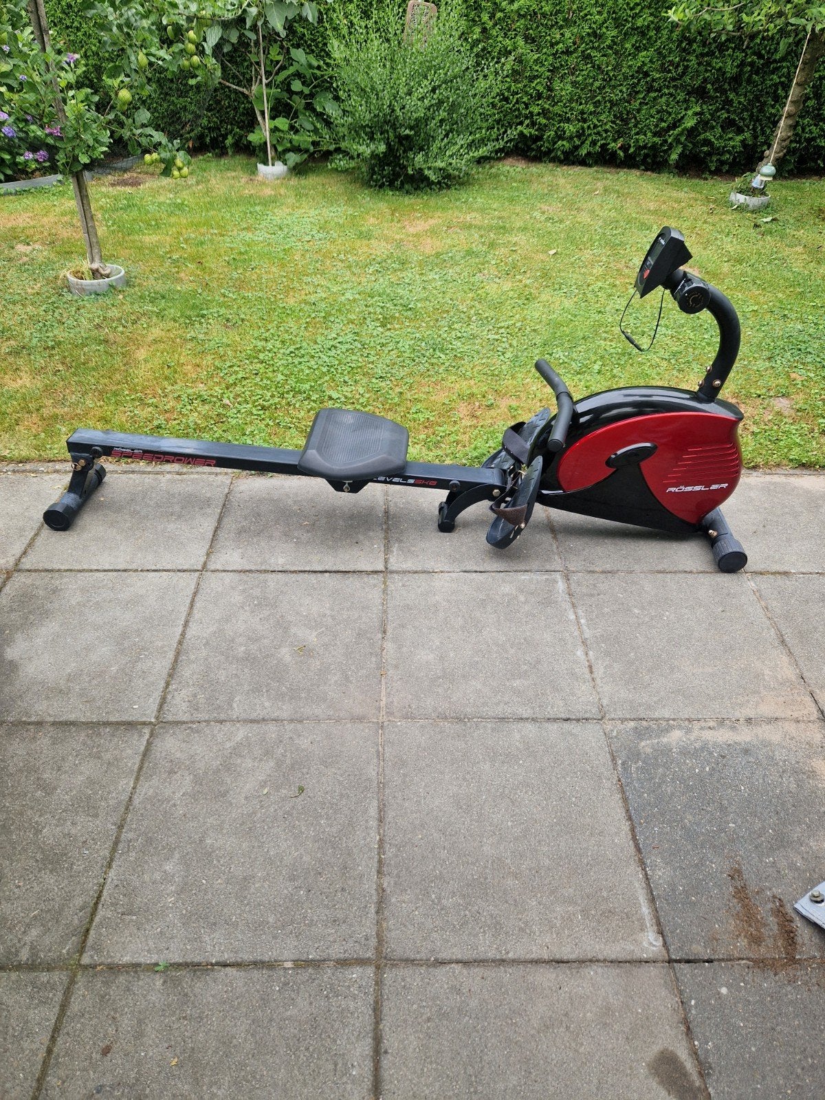 Roeitrainer Rössler - Zo goed als nieuw, Sport en Fitness, Ophalen, Roeitrainer