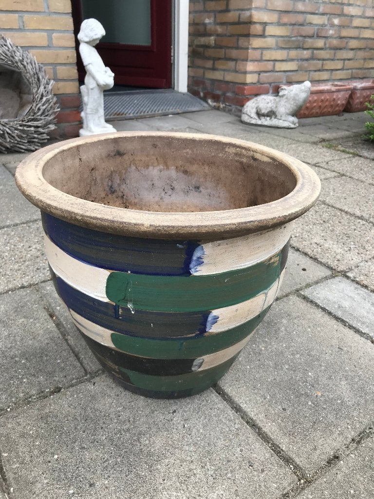 bloempot, Ophalen, Overige materialen, Gebruikt, Rond