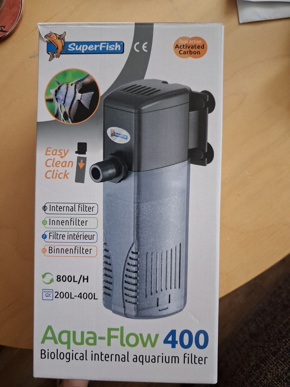 aqua flow 400, aquarium filter, Ophalen, Pomp, Zo goed als nieuw, Superfish
