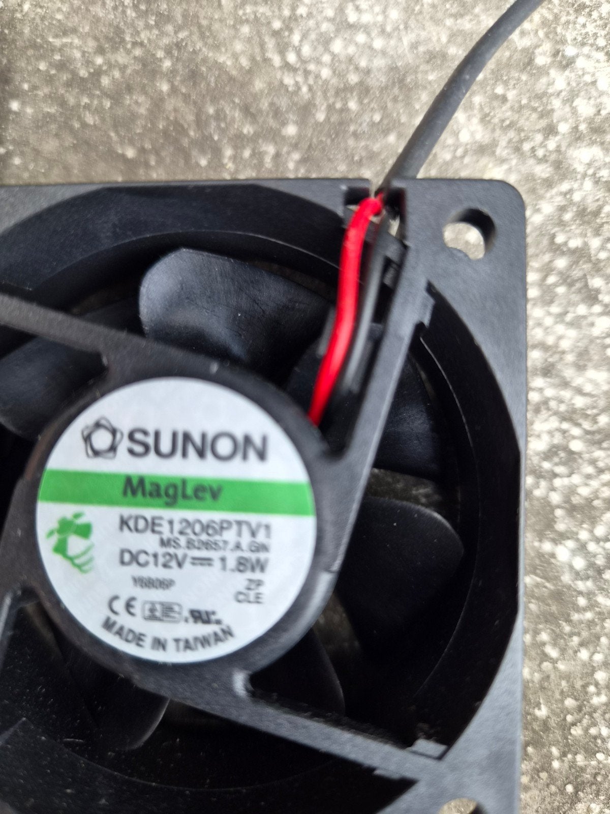 Sunon koelventilator., Ophalen, Nieuw, Luchtkoeling