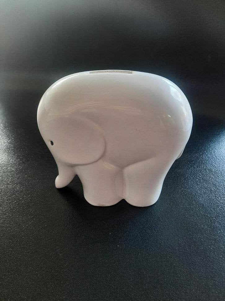 Spaarpot olifant , Peter Müller . jaren '80, Ophalen of Verzenden, Zo goed als nieuw, Steen, Aardewerk of Keramiek, Dier
