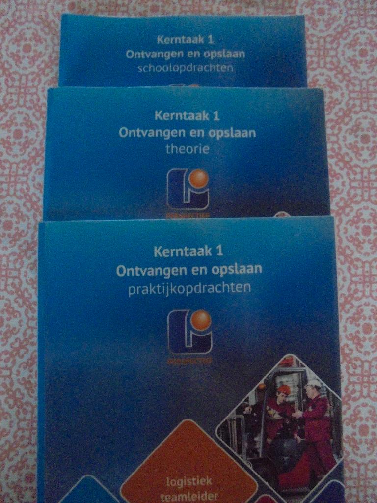Kerntaak 1 Ontvangen en Opslaan, Boeken, OVD Educatieve Uitgeverij, Ophalen of Verzenden, Zo goed als nieuw, MBO