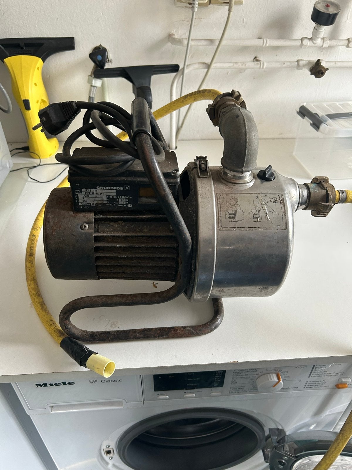 Grundfos JP3 B AA Hydrofoorpomp - Gebruikt, Ophalen, Gebruikt, Elektrisch, Hydrofoorpomp