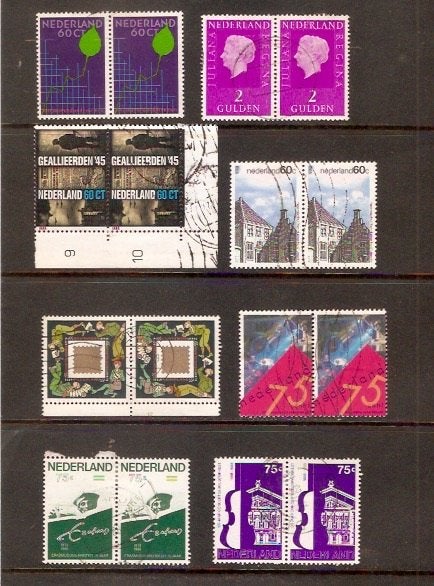 Kavel Nederland gestempeld, Ophalen of Verzenden, Na 1940, Gestempeld