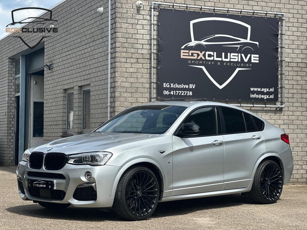 BMW X4 M40i 400PK/HUD/Pano/Keyless/21'Breyton, Auto's, BMW, Bedrijf, Te koop, X4, 360° camera, 4x4, ABS, Achteruitrijcamera, Adaptive Cruise Control