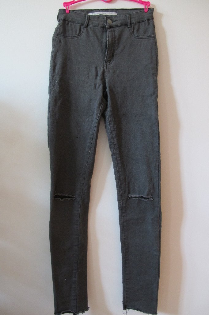 Grey jegging with body curve (ZARA), Overige kleuren, Zara, Ophalen of Verzenden, W27 (confectie 34) of kleiner