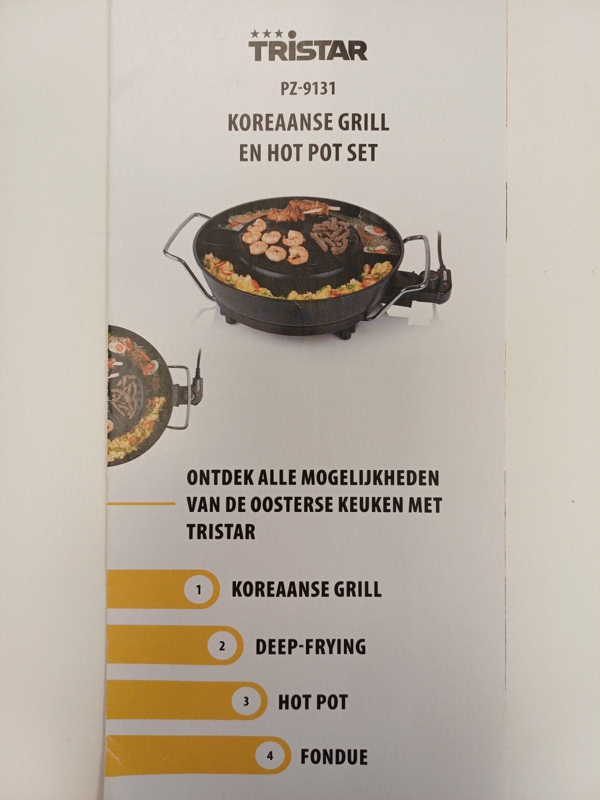 Koreaanse grill en hotpot set, Ophalen, Nieuw