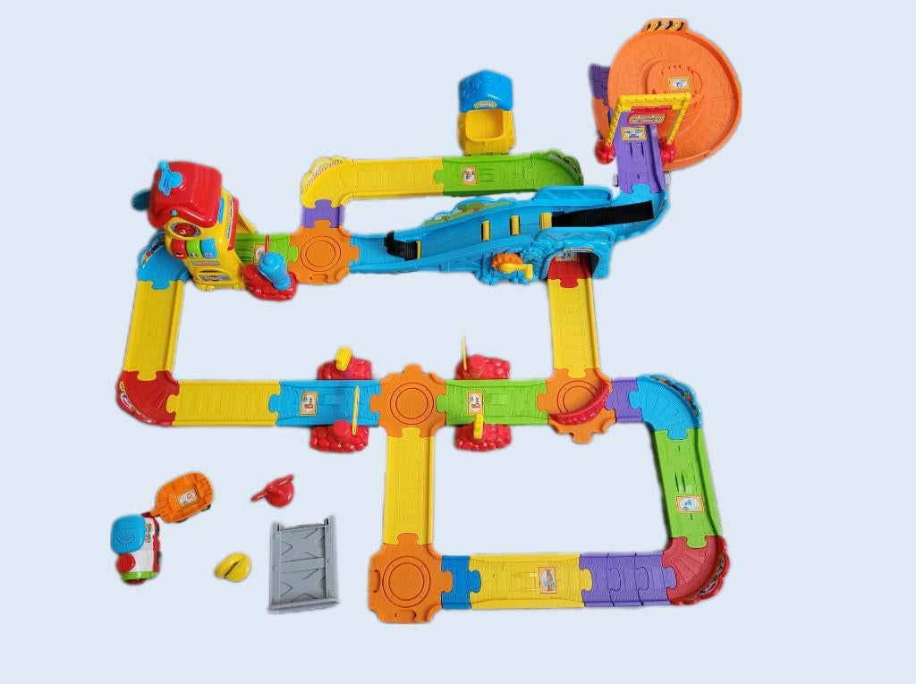 VTECH Toet Toet auto's Treinstation ~ AK4115, Kinderen en Baby's, Speelgoed | Vtech, Ophalen of Verzenden, Gebruikt, 2 tot 4 jaar