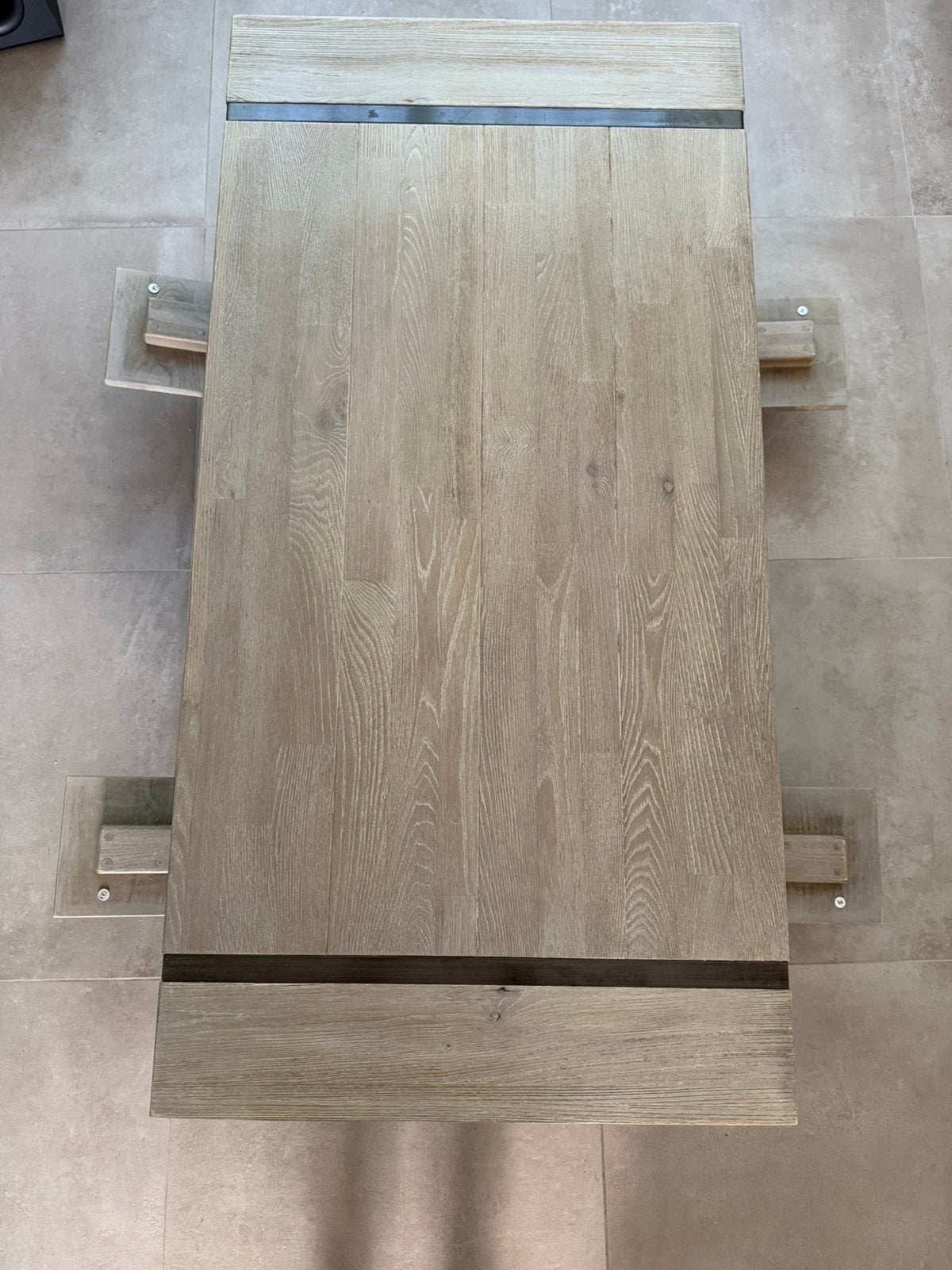 Salontafel Henders & Hazel Avola Stone grey, Ophalen, Gebruikt, 100 tot 150 cm, 50 tot 100 cm
