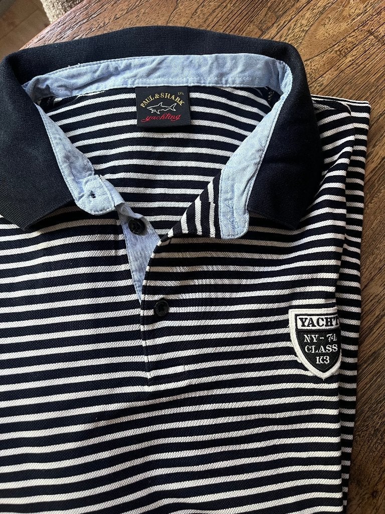 zgan polo van Paul & Shark maat XL, Blauw, Maat 56/58 (XL), Ophalen of Verzenden, Zo goed als nieuw