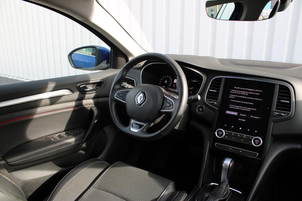 Renault Mégane Estate 1.3 TCe 140 Techno | Incl. 12 maanden, 12 maanden, Gebruikt, 4 cilinders, Leder en Stof