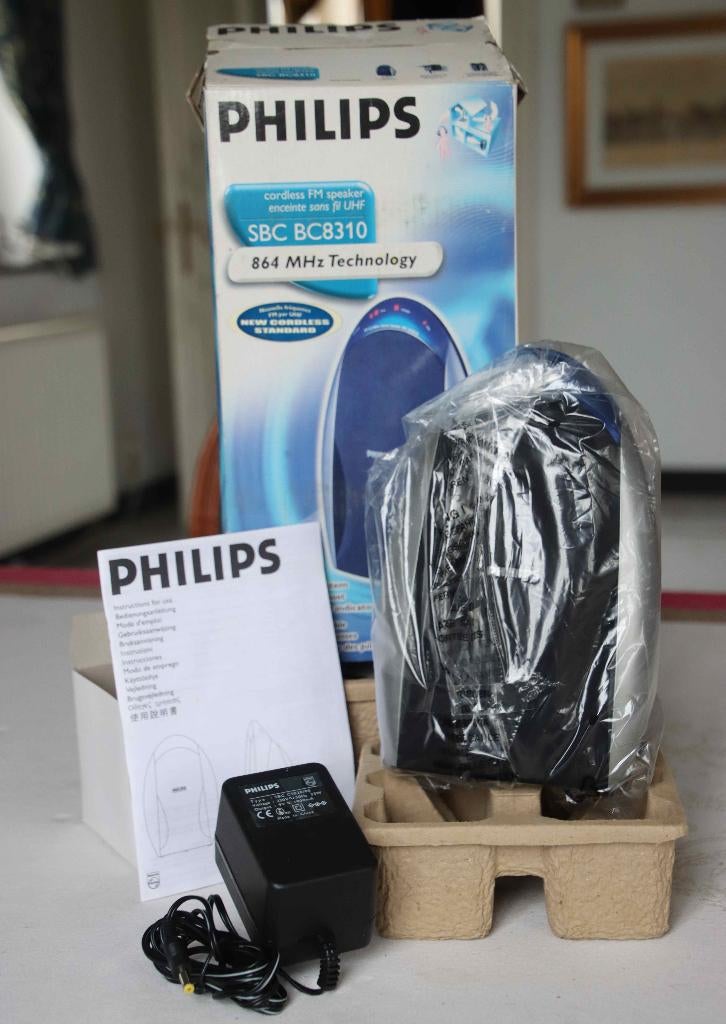 Draadloze Speakers Philips SBC BC8310, Philips, Verzenden, Zo goed als nieuw, 60 tot 120 watt