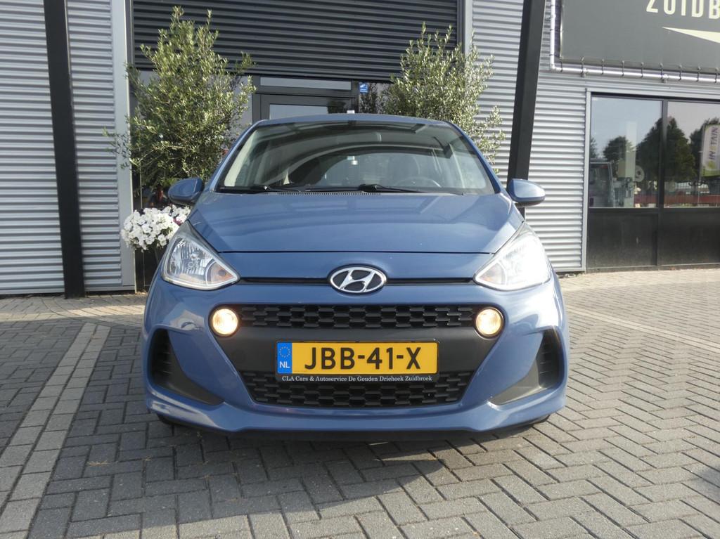 Hyundai I10 1.0i i-Motion Premium, Auto's, Voorwielaandrijving, Stof, Gebruikt, Euro 6