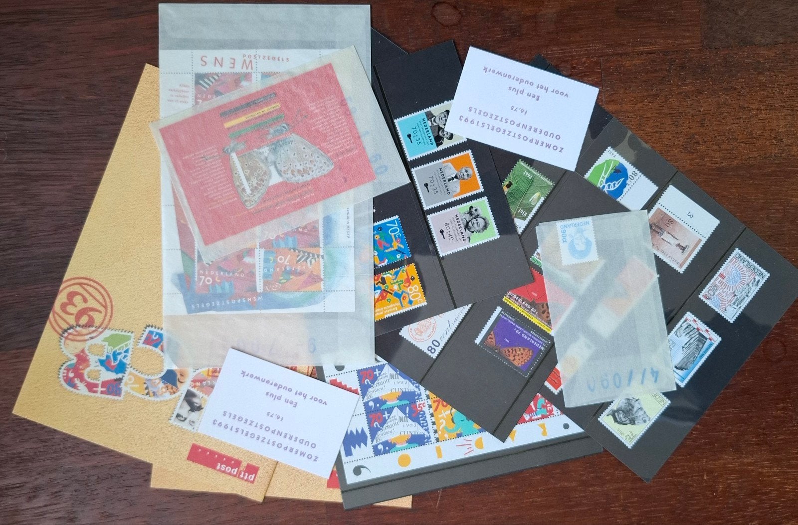 Zomerpostzegels en Ouderenpostzegels 1993 Collectie, Postzegels en Munten, Postzegels | Nederland, Ophalen of Verzenden, Na 1940