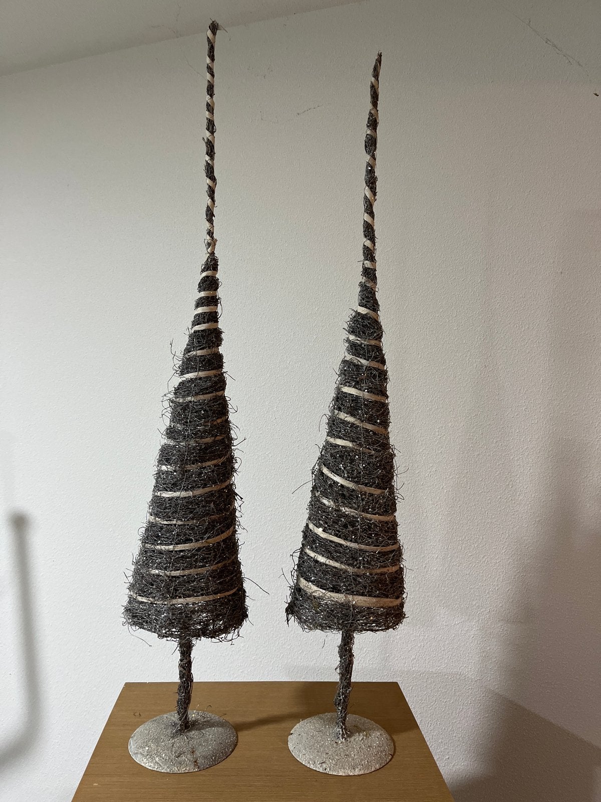 2 kerst boompjes , bied ze per 2 aan, Ophalen of Verzenden