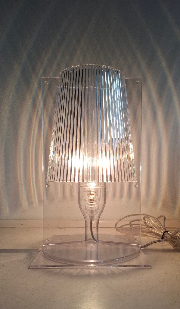 tafellamp Kartell design lamp, Kunststof, E14 (klein), Ophalen of Verzenden, Zo goed als nieuw