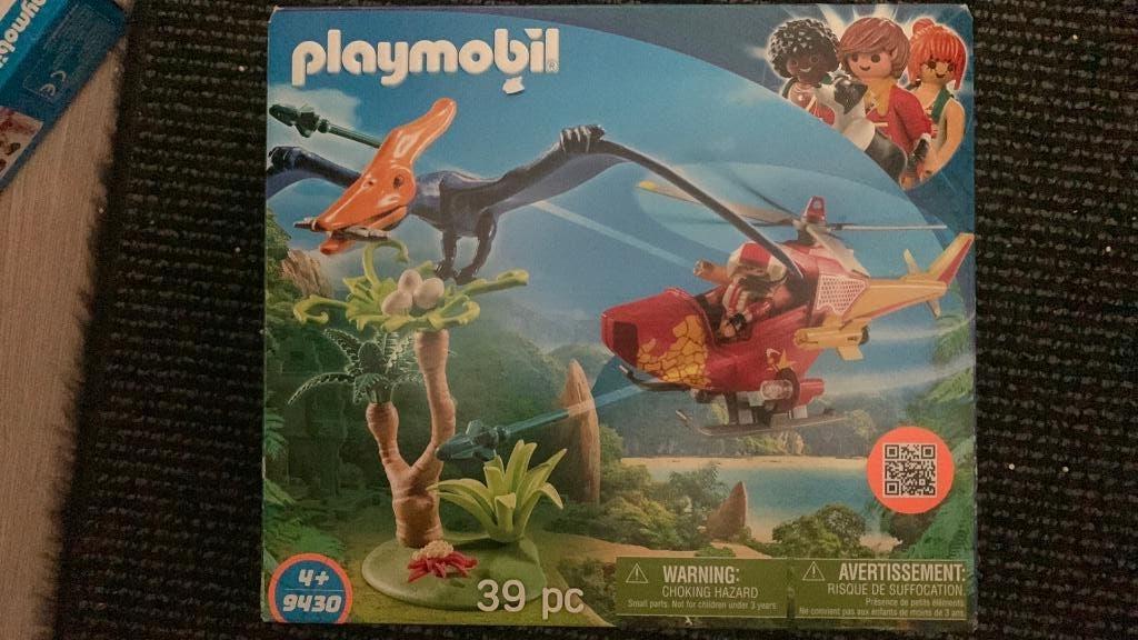 Playmobil 9430 Helikopter met pteranodon, Ophalen of Verzenden, Nieuw