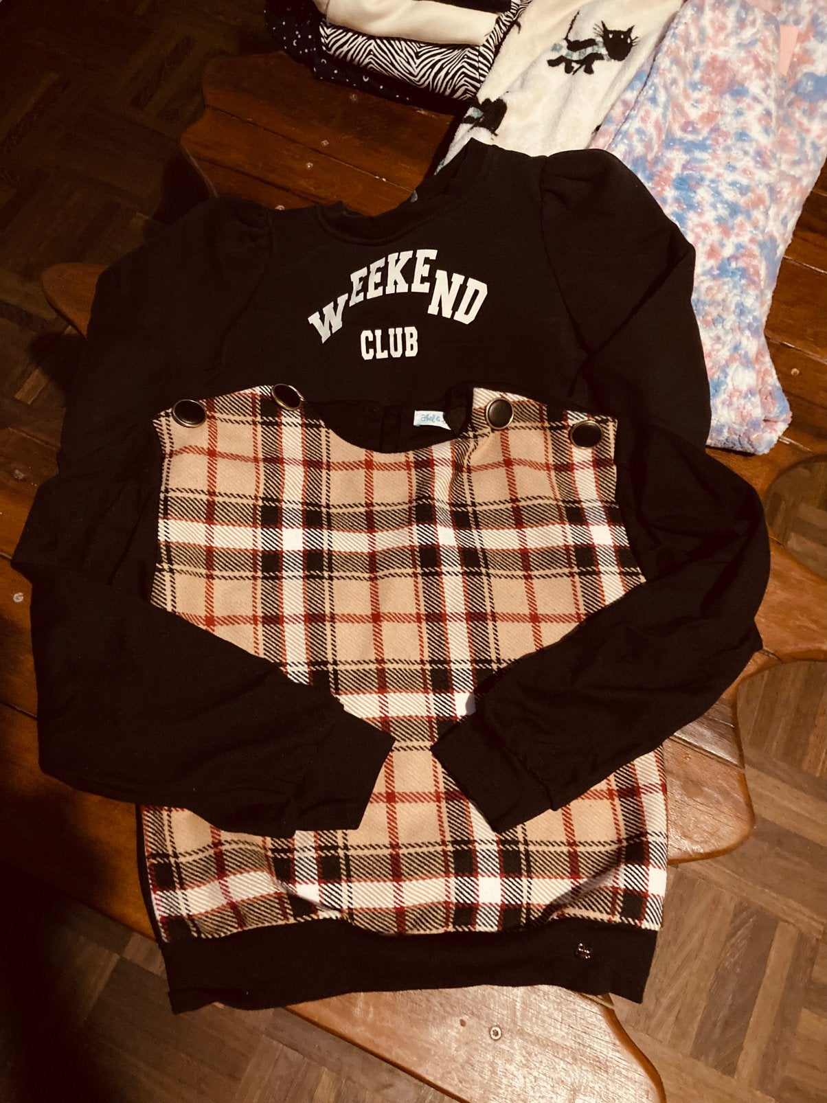 Leuk winterpakket meisje maat 134/140, Ophalen of Verzenden, Gebruikt, Meisje, Trui of Vest