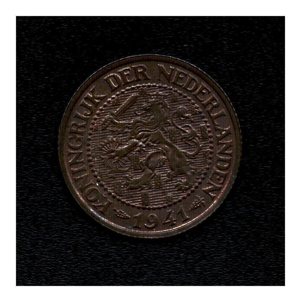 2,5 cent Nederland 1941 (M 134), Postzegels en Munten, Munten | Nederland, Ophalen of Verzenden, Koningin Wilhelmina, Overige waardes
