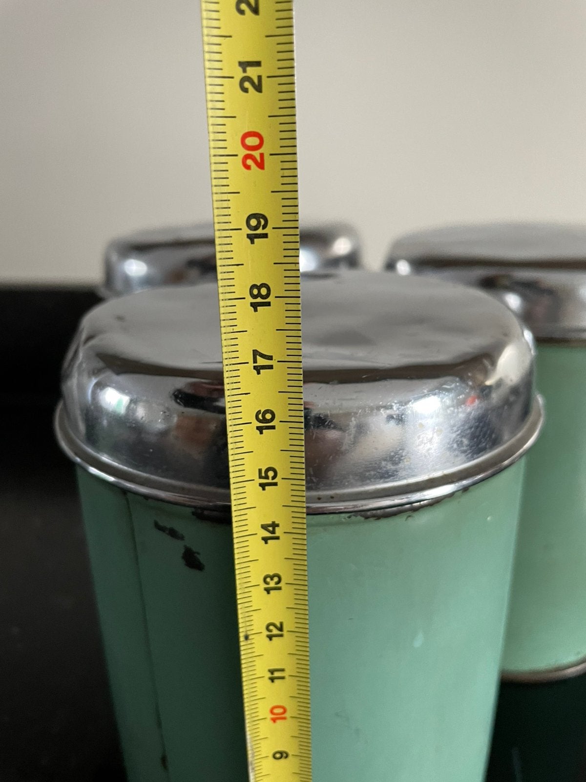 Brabantia voorraadblikken, Ophalen of Verzenden, Gebruikt, Rvs, Pot, Bus of Blik