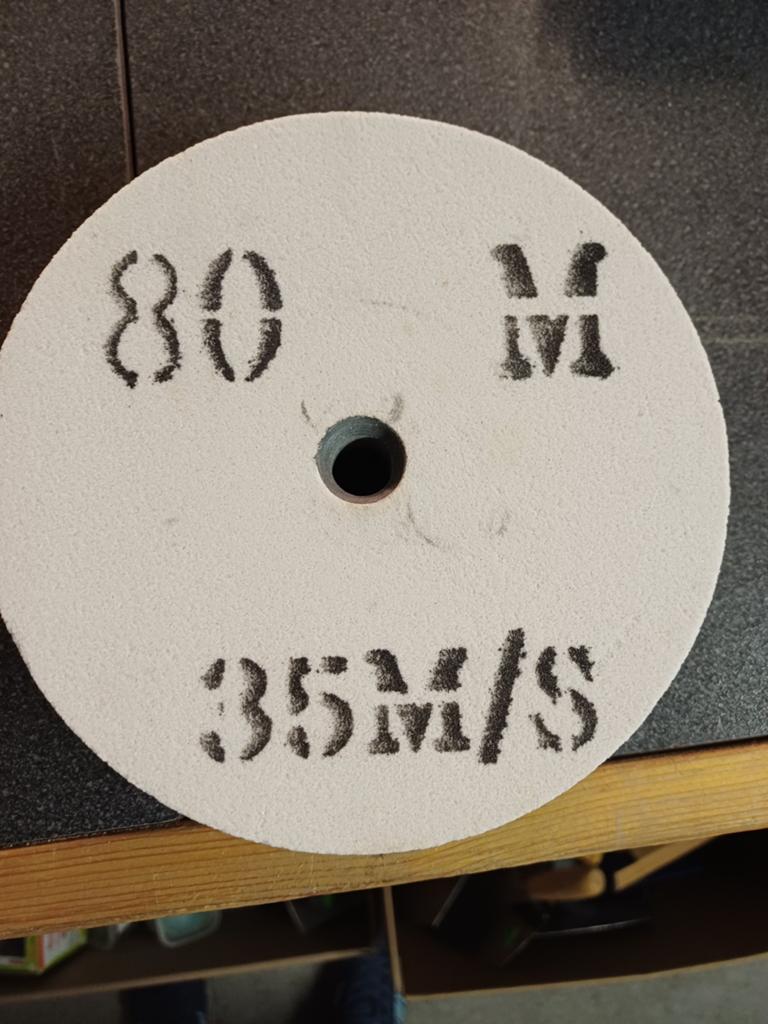 Nieuwe Ferm Slijpsteen 150mm K80 - Ongebruikt, Ophalen of Verzenden