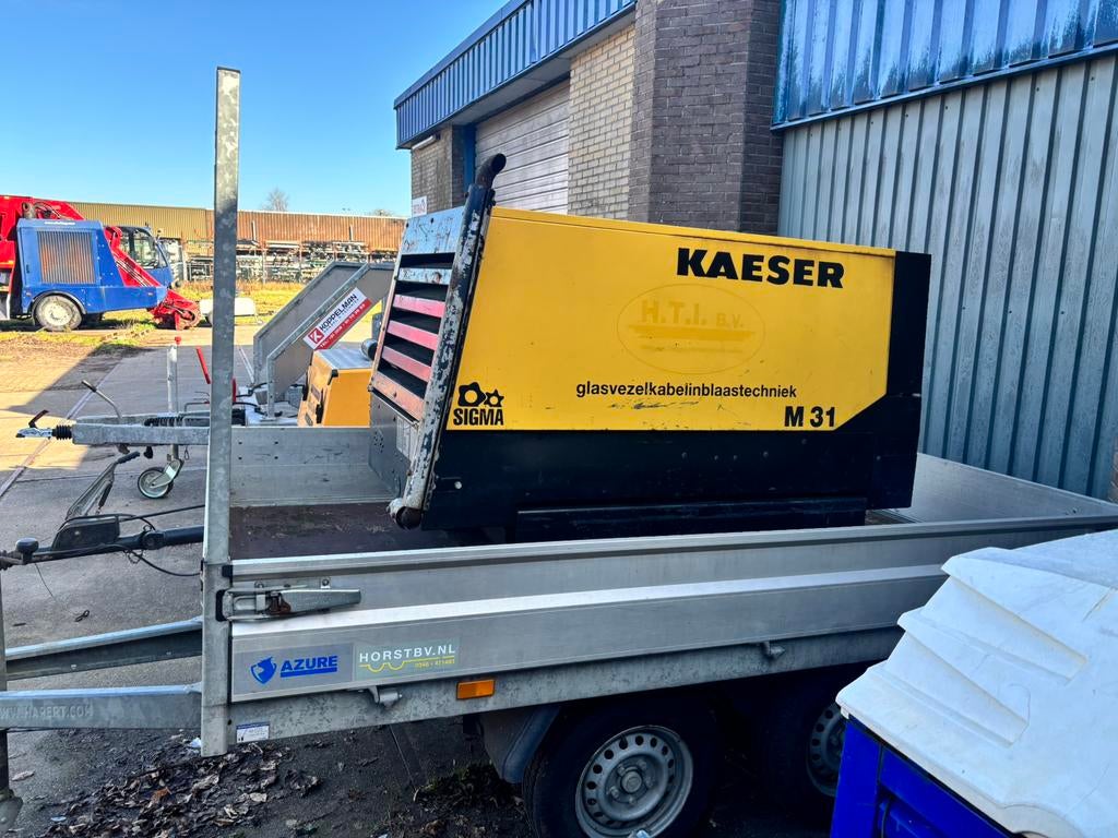 Kaeser m27 m31 nakoeler 15 Bar, Ophalen