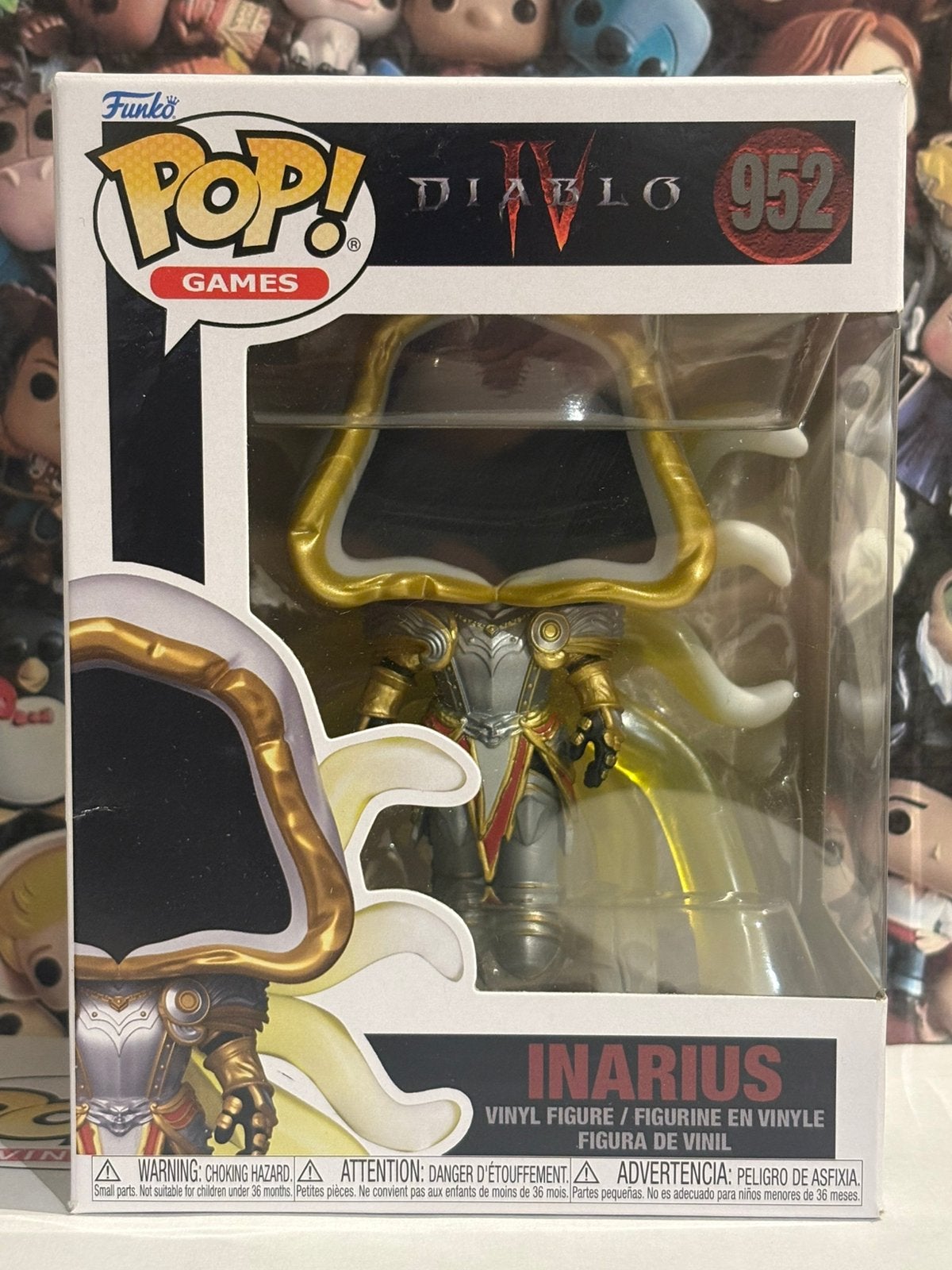 Funko pop Inarius 952 Diablo 4 games, Ophalen of Verzenden