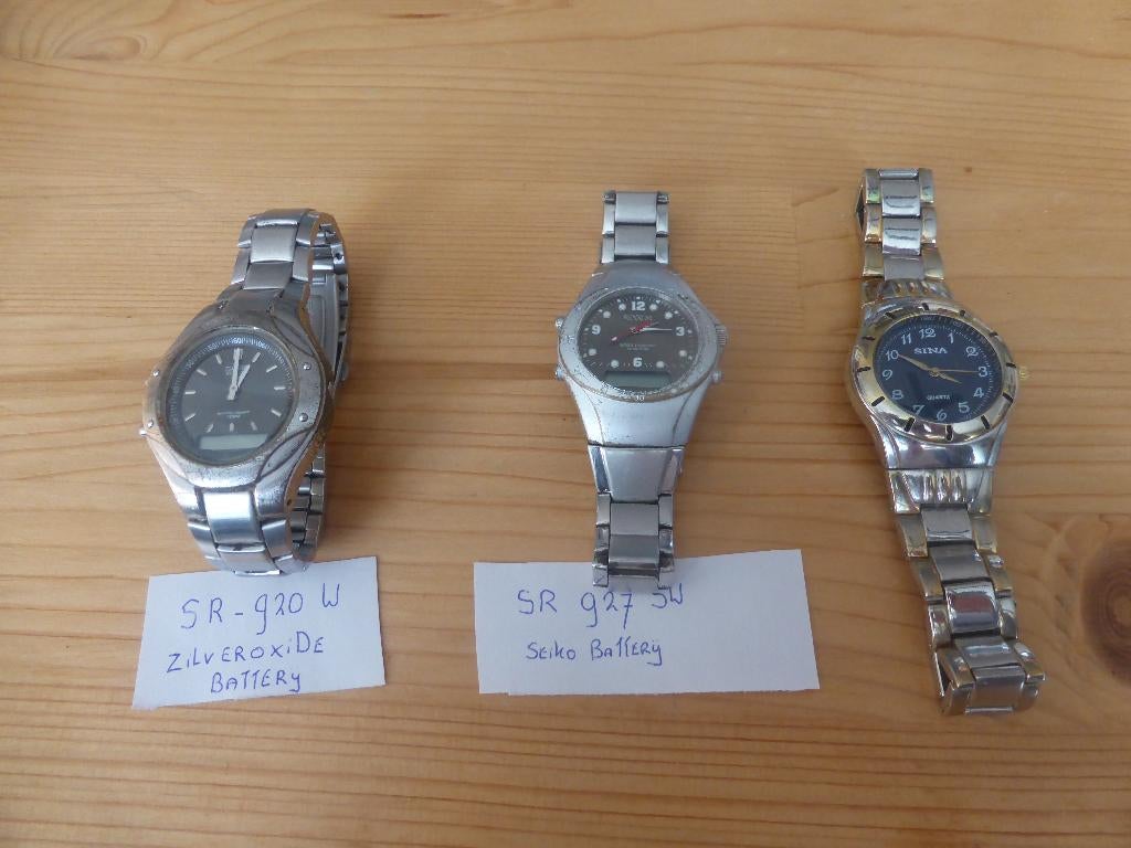 T.k. Diverse Heren Horloges., Sieraden, Tassen en Uiterlijk, Horloges | Heren, Overige merken, Staal, Gebruikt, Staal