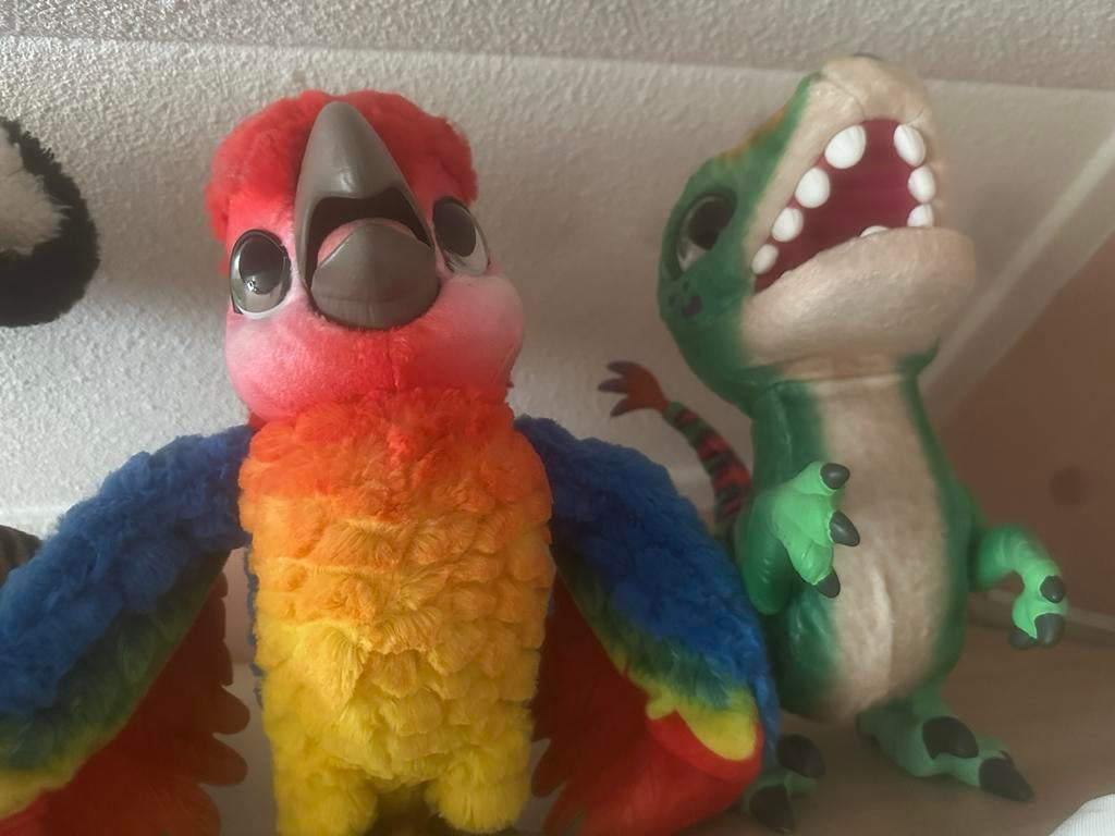 FurReal Friends Speelgoed: Papegaai en Dinosaurus, Ophalen of Verzenden, Gebruikt, Jongen of Meisje